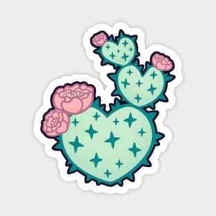 Cactus Hearts Magnet