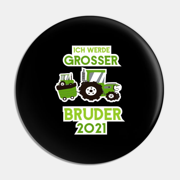 Großer Bruder 2021 Traktor und Baby Pin by alpmedia