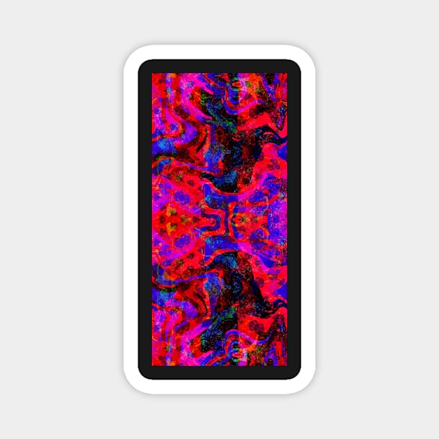 GF040 Art and Abstract Magnet by Grafititee