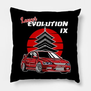 Lancer Evolution IX Pillow