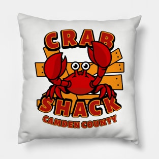 Ernie's Crab Shack Pillow