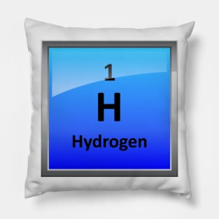 Hydrogen Element Tile - Periodic Table Pillow