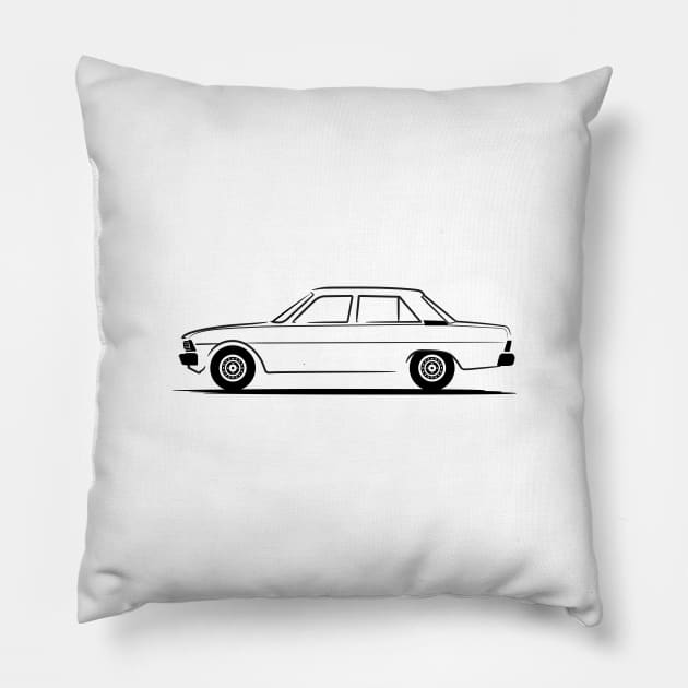 Peugeot 604 Black Pillow by PauHanaDesign