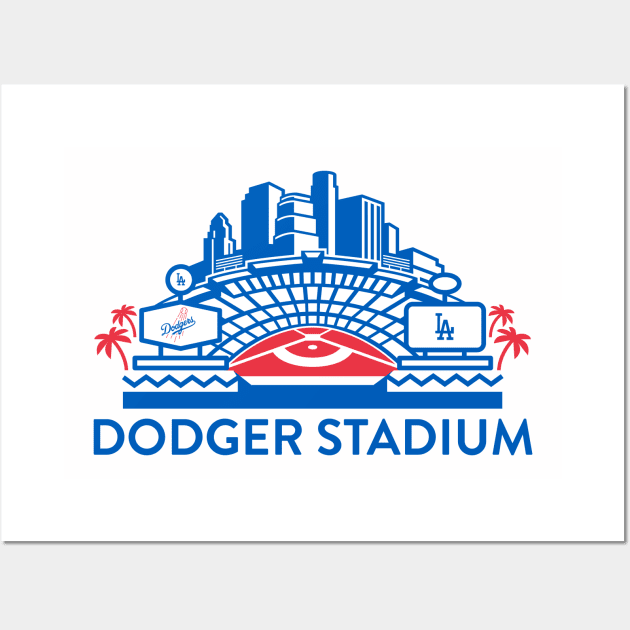 Los Angeles Dodgers Art Dodger Stadium Art Print LA Dodgers 