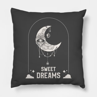 Sweet Dreams Moon Child Pillow