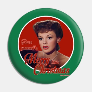 Judy at Christmas Pin