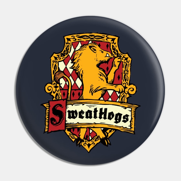 House Sweathog Pin by Alarm Creative