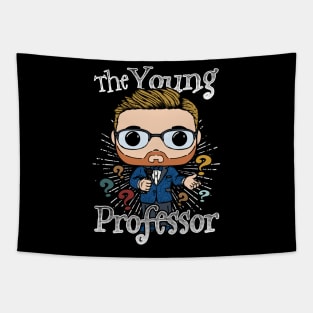 Young Professor Blue Tapestry