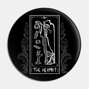 Dark Witchy Tarot "Halloween Hermit" Pin