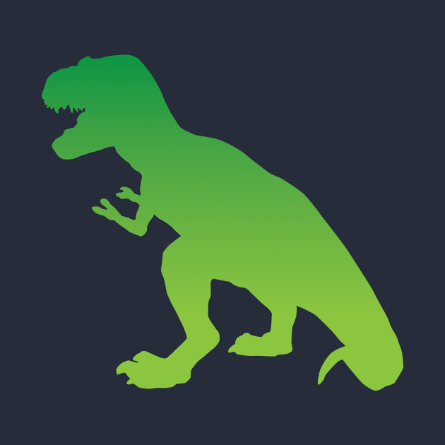 Green T-Rex by gennarmstrong