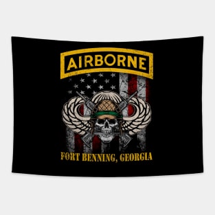 Fort Benning Army Base-Airborne Training-Columbus GA Tapestry