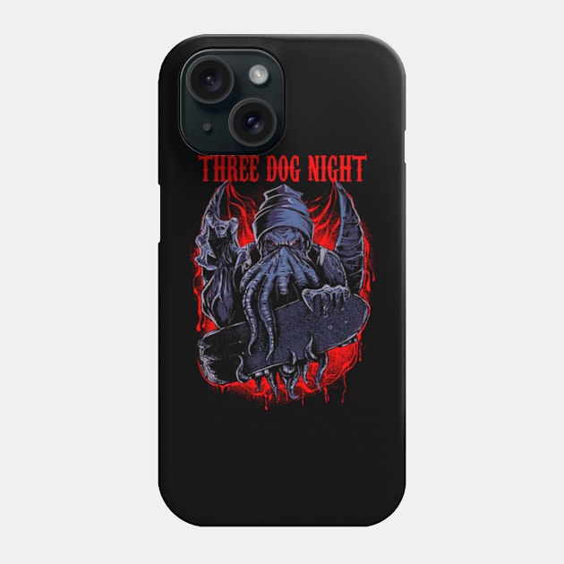 THREE DOG NIGHT BAND MERCHANDISE Phone Case by Rons Frogss