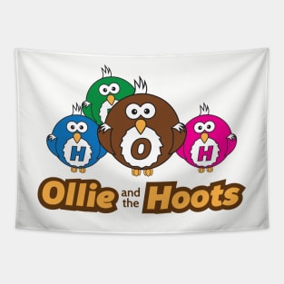 Ollie and the Hoots Tee Tapestry