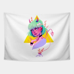 Devil girl Tapestry