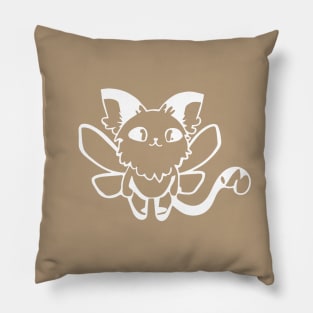 Cat X Butterfly AKA CATTERFLY |  Cat and Butterfly Pillow