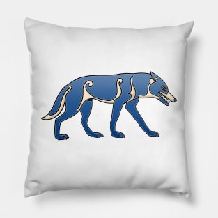 Pictish Wolf Pillow