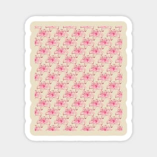 Flowers pattern Magnet