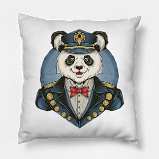 Captain Panda Pillow