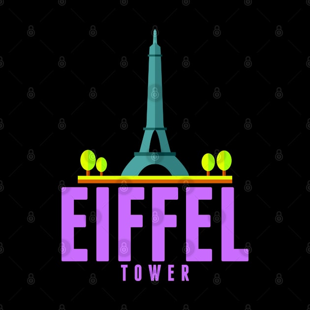 eiffel tower by Lin Watchorn 