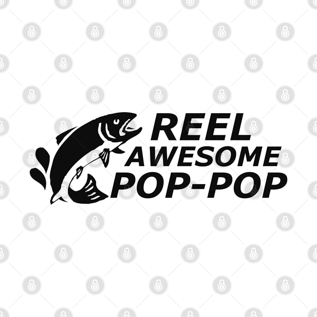 Fishing Pop Pop - Reel Awesome Pop - Pop by KC Happy Shop