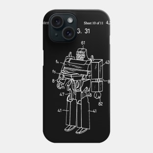 G1 Megatron Patent Phone Case