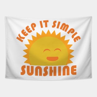 Keep It Simple Sunshine Tapestry