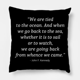 World Oceans Day Pillow