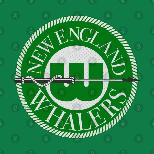 Retro New England Whalers WHA Hockey 1975 by LocalZonly