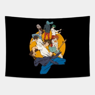 jin mori goh Tapestry