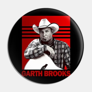 Red brooks Pin