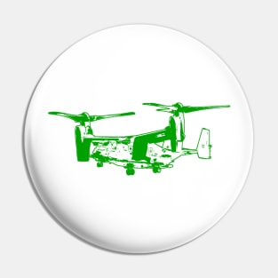 Bell Boeing V-22 Osprey - Green Design Pin