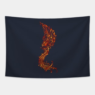 Fire Phoenix Tapestry