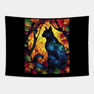 Cottagecore Aesthetic Cat Frolics Tapestry