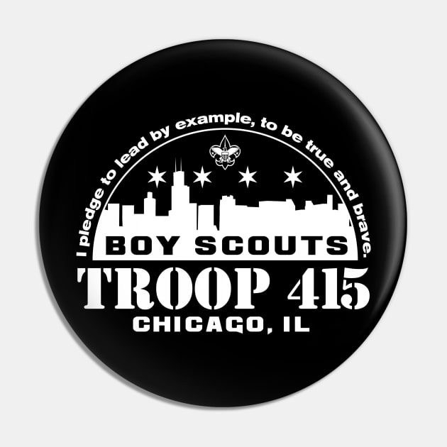 Troop 415 Chicago Pin by BRAVOMAXXX