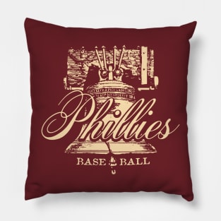 Phillies Baseball Liberty Bell Pillow