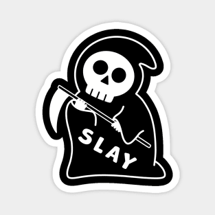 Halloween Grim Reaper Slay Magnet