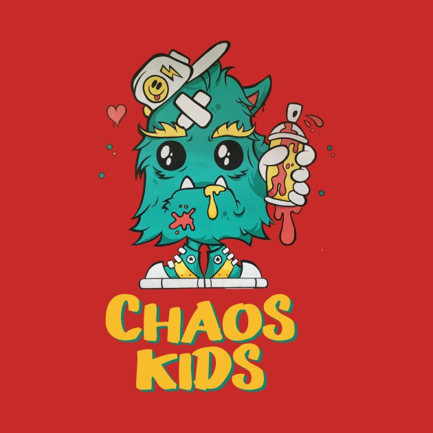 Chaos Kids Innocent Sad Baby Monster Child Birthday Costume by peter2art