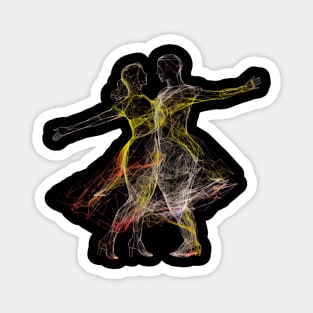 One Last Dance - Dancing Couple Magnet