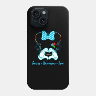 Accept - understand - love Phone Case