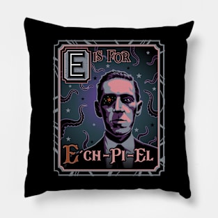 E is for Ech-Pi-El Pillow