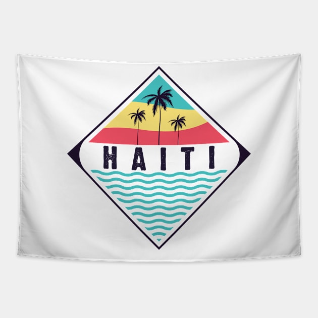 Haiti vibes Tapestry by SerenityByAlex