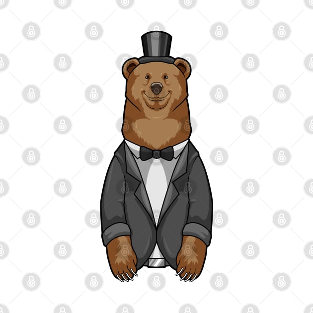 Bear as Groom with Jacket by Markus Schnabel