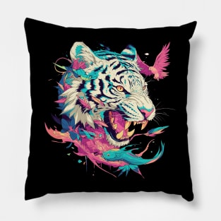 white tiger Pillow