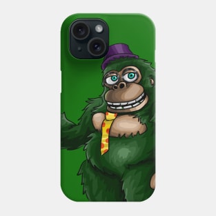 Gus green gorilla animatronic plush Phone Case