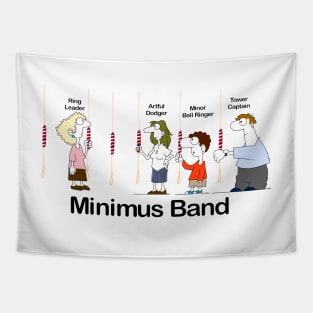 Bell Ringing Minumus Band Tapestry