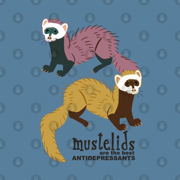 Mustelids are the best antidepressants N2 by belettelepink