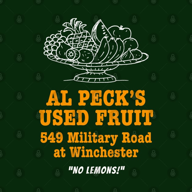 Al Peck's Used Fruit SCTV by Pop Fan Shop