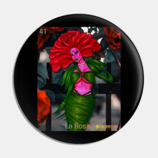 La Rosa The Rose Pin