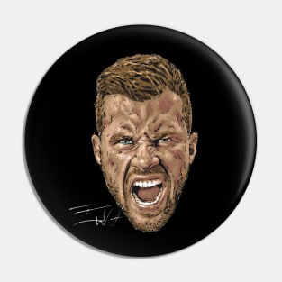 T.J. Watt Pittsburgh Portrait Pin