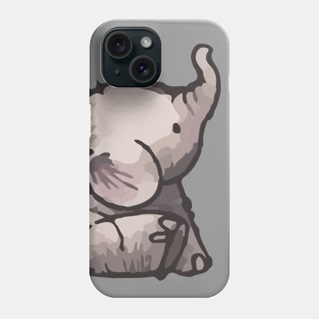 Baby Elephant Phone Case by madmonkey